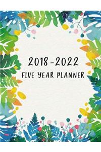 2018-2022 Five Year Planner