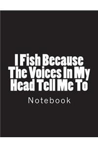 I Fish Because The Voices In My Head Tell Me To