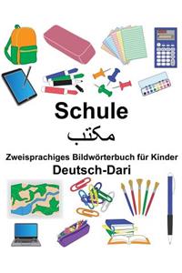 Deutsch-Dari Schule Zweisprachiges Bildwörterbuch für Kinder