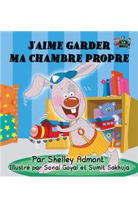 J'aime garder ma chambre propre