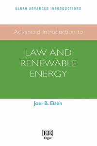 Advanced Introduction to Law and Renewable Energy