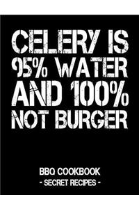 Celery Is 95% Water and 100% Not Burger
