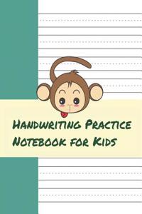 Handwriting Practice Notebook for Kids