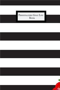 Personalized Golf Log Book