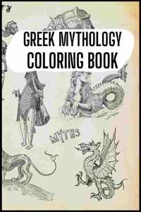 Greek Mythology Coloring Book
