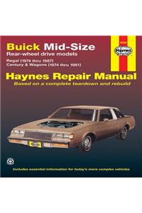 Buick Mid-Size Models Manual: 1974 Thru 1987