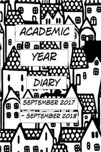 Academic Year Diary - 6x9 Handy Diary - Art Houses