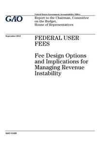 Federal user fees