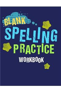 Blank Spelling Practice Workbook