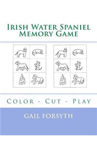Irish Water Spaniel Memory Game