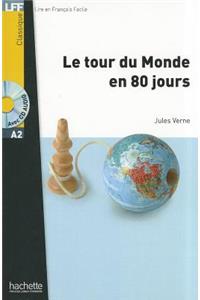 Le Tour Du Monde En 80 Jours + CD Audio MP3 (Verne)