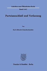 Parteiausschluss Und Verfassung