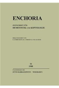 Enchoria 16 (1988)