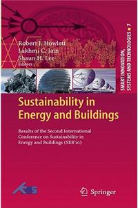 Sustainability in Energy and Buildings