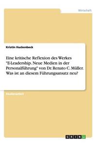 Eine kritische Reflexion des Werkes 