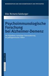 Psychoimmunologische Forschung bei Alzheimer-Demenz