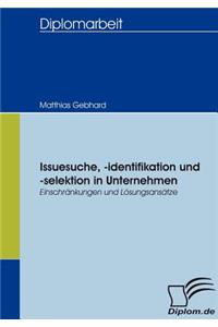 Issuesuche, -identifikation und -selektion in Unternehmen