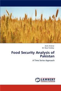 Food Security Analysis of Pakistan