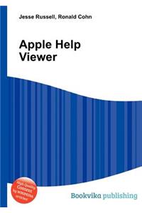 Apple Help Viewer