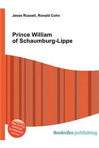 Prince William of Schaumburg-Lippe