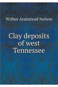 Clay Deposits of West Tennessee