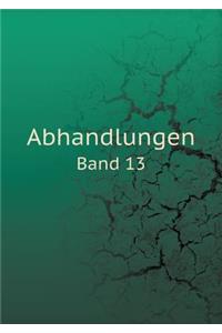 Abhandlungen Band 13