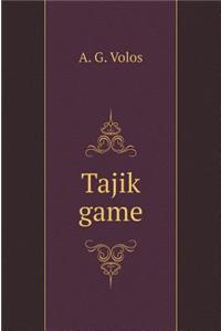 Tajik game