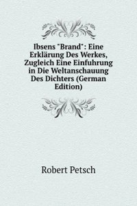 IBSENS &QUOTBRAND" EINE ERKL  RUNG