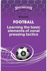 Football. Learning the basic elements of zonal pressing tactics.