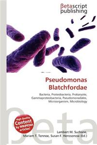 Pseudomonas Blatchfordae