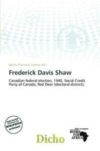 Frederick Davis Shaw
