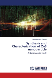 Synthesis and Characterization of ZnS nanoparticle