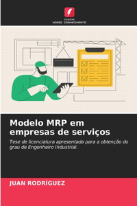 Modelo MRP em empresas de serviços