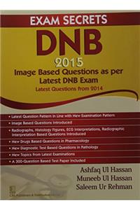 Exam Secrets DNB 2015 : Image Based Questions as per Latest DNB Exam 2014