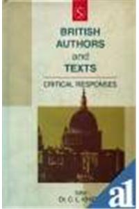 British Authors And Texts: Critical Responses