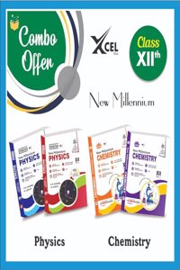 DINESH New Millennium Class 12 COMBO - New Millennium PHYSICS Class 12 and New Millennium CHEMISTRY Class 12 (2024-2025) (1 Set of 5 Books)