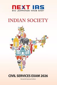 Civil Services Exam 2026: Indian Society [Paperback] NEXT IAS Editorial Board [Paperback] NEXT IAS Editorial Board