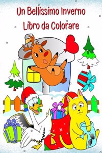 Un Bellissimo Inverno Libro da Colorare