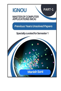 IGNOU MCA Previous Year Unsolved Question Papers Part 1