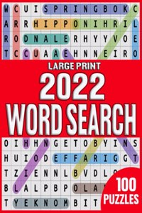 2022 Large Print Word Search