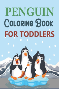 Penguin Coloring Book For Toddlers