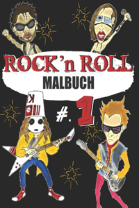 Rock N Roll Malbuch