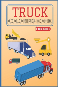 Truck Coloring Book for Kids