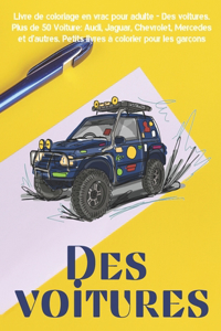 Livre de coloriage en vrac pour adulte - Des voitures. Plus de 50 Voiture