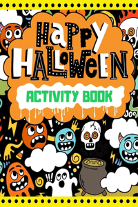 Happy Halloween Activity Book