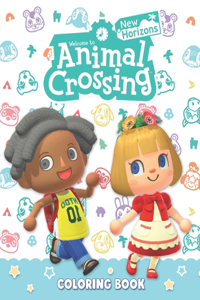 Animal Crossing Coloring Book