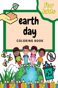 Earth Day Coloring Book For Kids