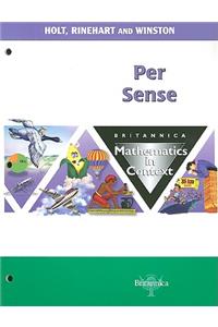 Britannica Mathematics in Context: Per Sense