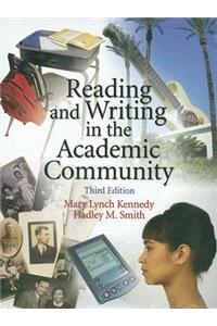 Reading and Writing in the Academic Community