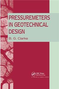 Pressuremeters in Geotechnical Design